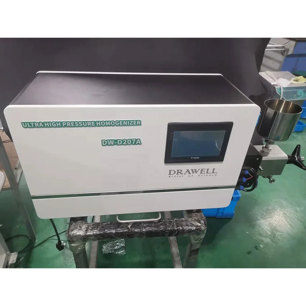 D207A Benchtop High Pressure Homogenizer High Pressure Nano Homogenizer Homogeneizer High Pressure