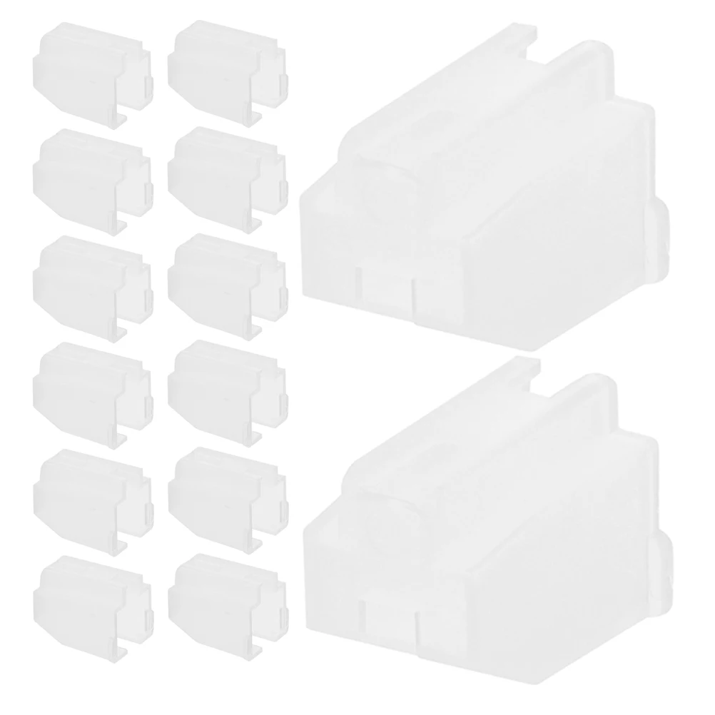 

15Pcs Universal Fit Vinyl Player Stylus Cover Set Anti-Dust Protective Caps for Record Player Needle Replacement Use