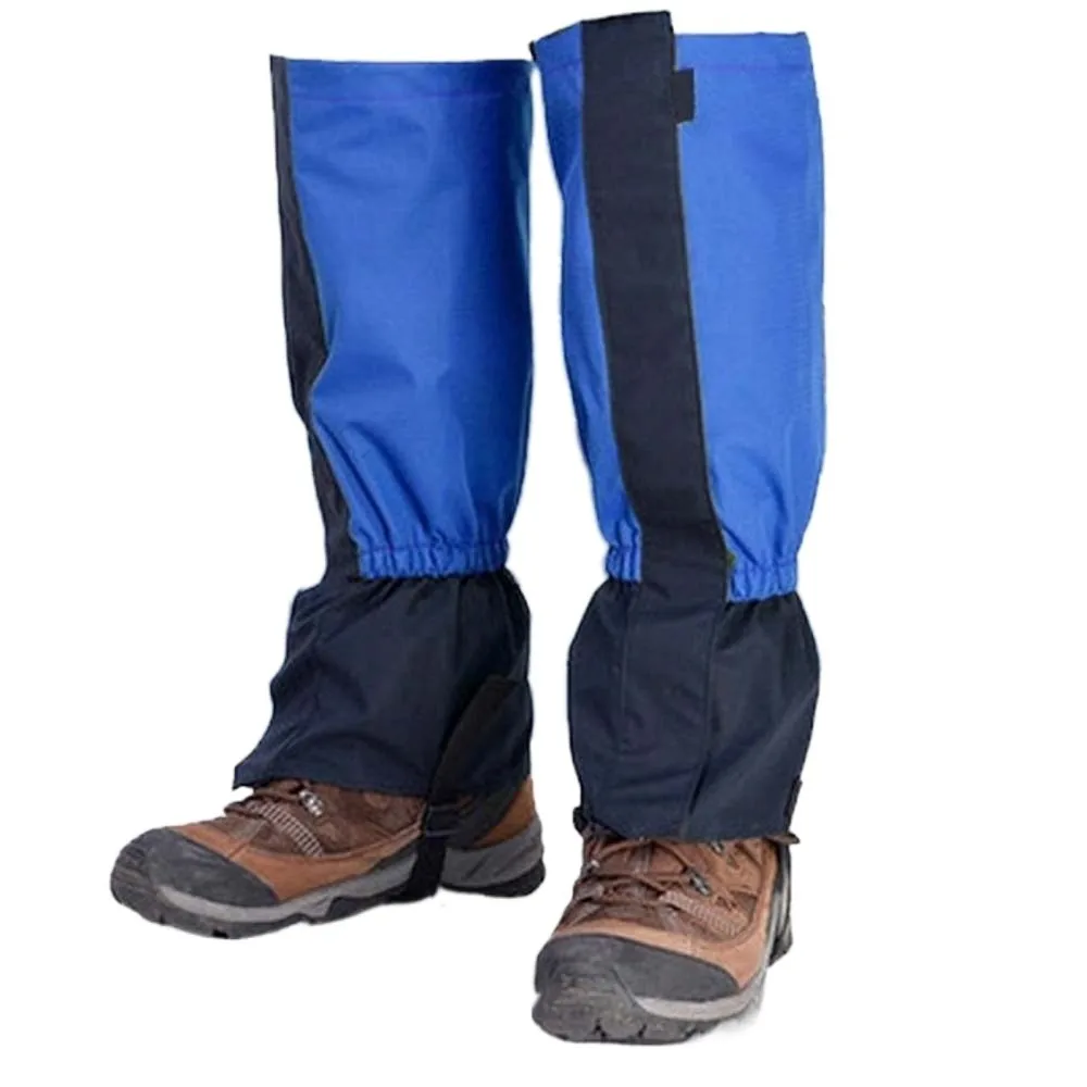 Waterproof Hiking Legging Gaiters Lightweight Warmer Ski Legs Protection Nylon Adjustable Mountaineering Calf Cover Insect-proof