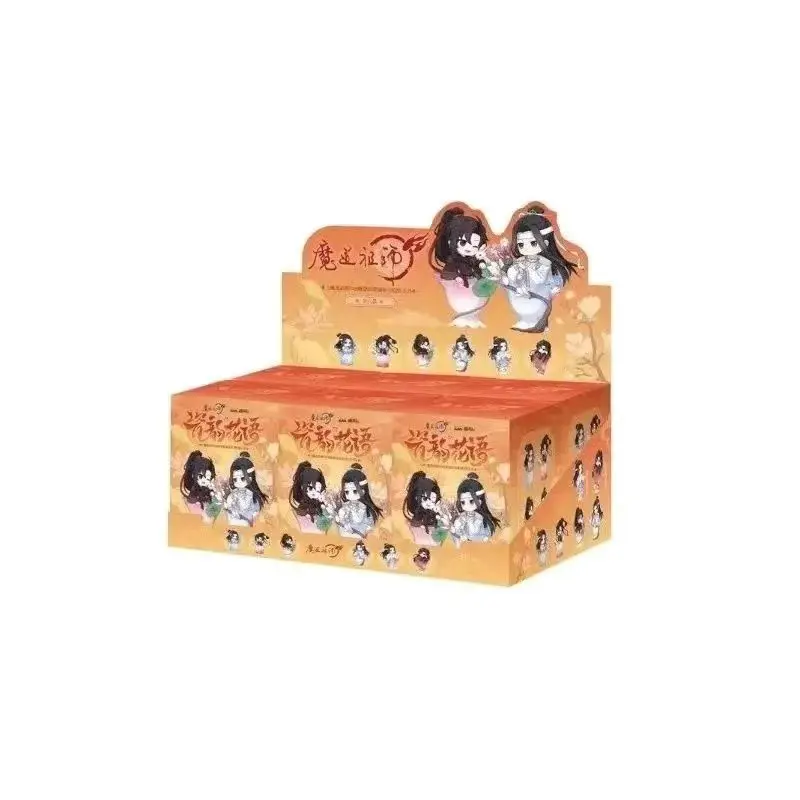 Nieuwe De Grootmeester Van Demonische Teelt Porselein Rijm Bloem Taal Serie Blind Box Speelgoed Q-Versie Beeldje Verzamelen - afbeelding 1