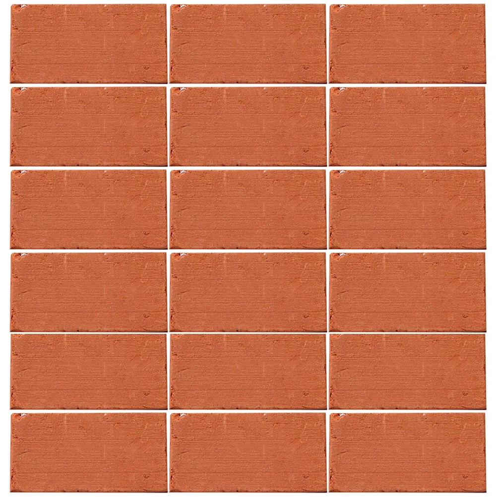 40 قطعة من الطوب الصغير للمنازل لتقوم بها بنفسك ديكور طاولة الرمل كافية الطوب الصغير لصياغة نماذج الحائط الصناعية الواقعية ساحة #1