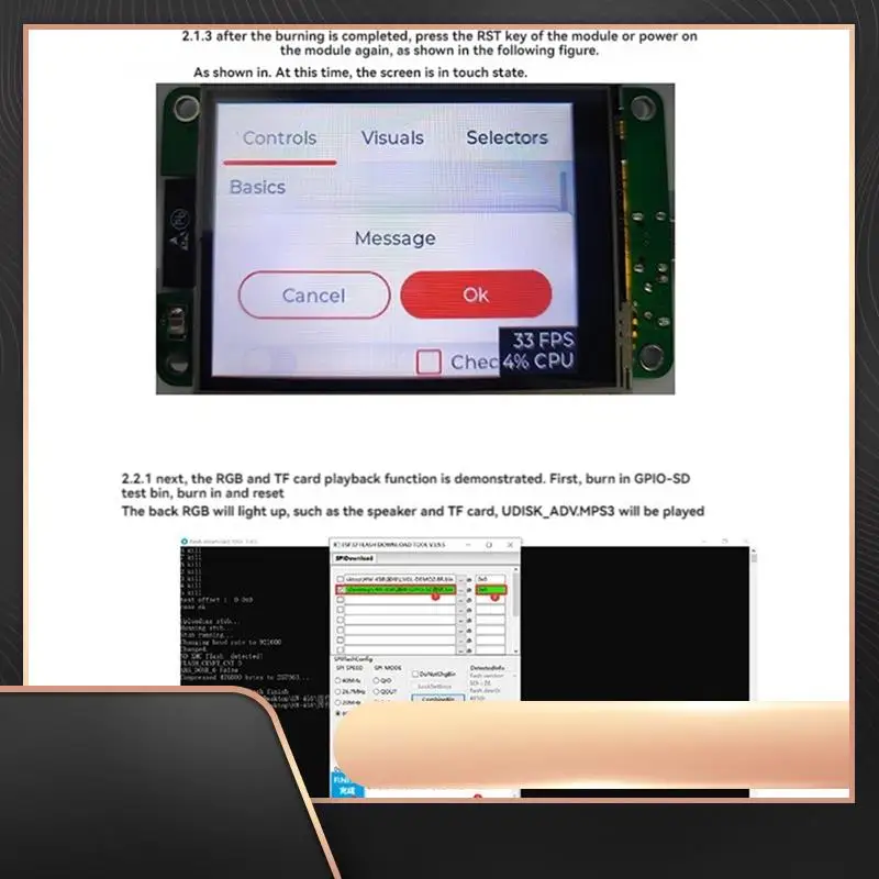 

Плата разработки ESP32,8-дюймовый сенсорный экран, WIFI + BT, макетная плата 240X320 TFT ЖК-модуль с сенсорной ручкой
