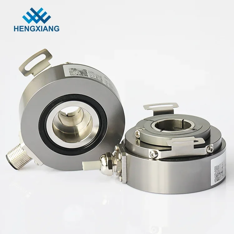 KM58 multi-turn 17-bit solute encoder 58mm size photoelectric vibration speed sensor elevator accessories Rs485