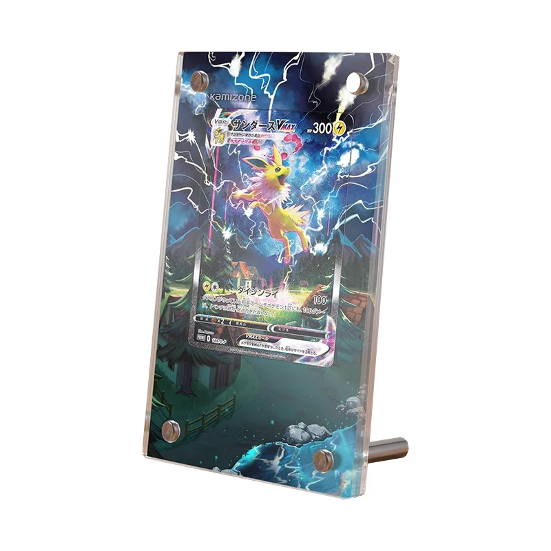 New 16 Models PTCG Eevee Card Display Stand Umbreon Sylveon Glaceon Acrylic Card Brick Photo Frame Gift Toy Not Include Cards