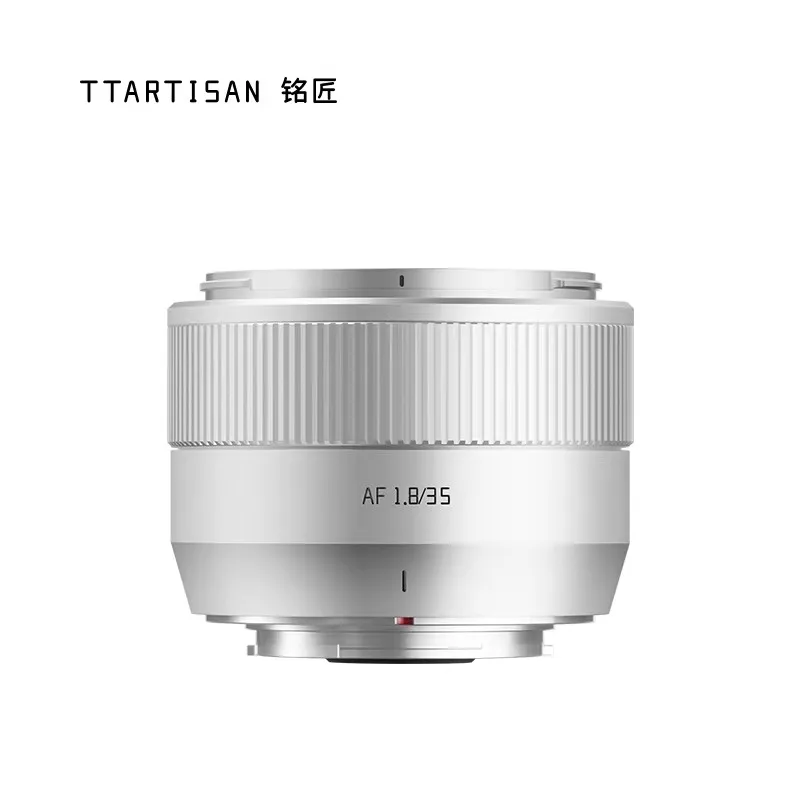 TTArtisan AF 35mm F1.8 II APS-C lens met autofocus en groot diafragma voor Sony EF ZEV10 A6400 Fuji XF-vatting X-T1 X-T4, oranje kleur