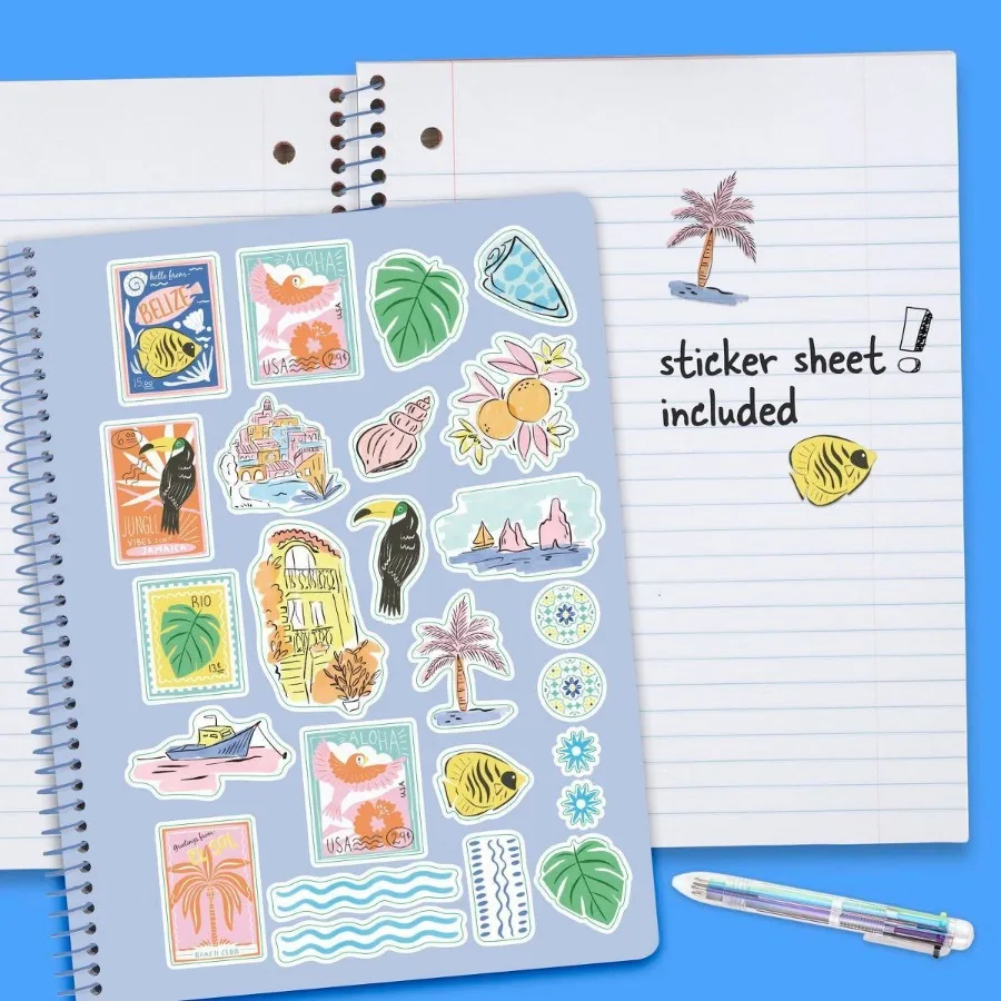 Ciao Bello College Ruled Notebook Set 8