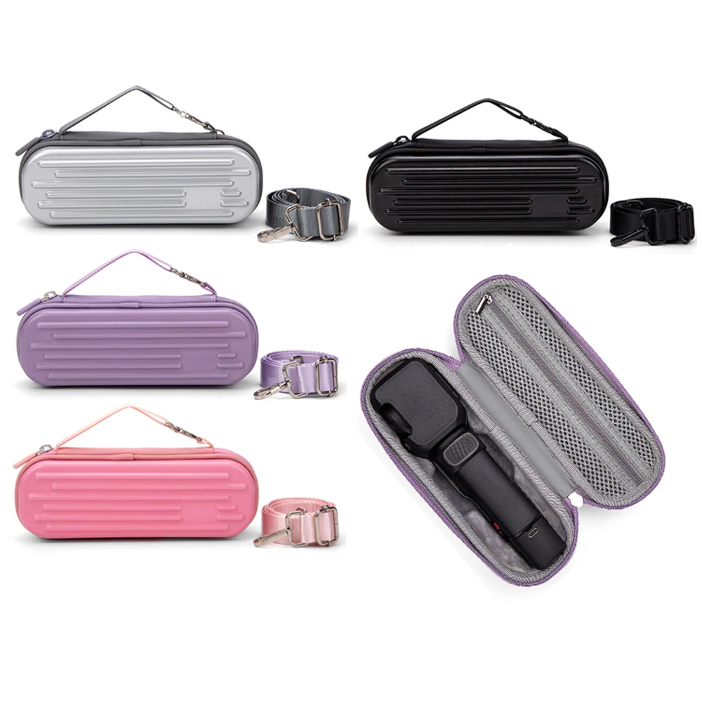 

For Insta360 Luna Ultra Hard Case Waterproof Shockproof Lightweight Travel Storage Bag with Carry Strap and Mesh Pocket