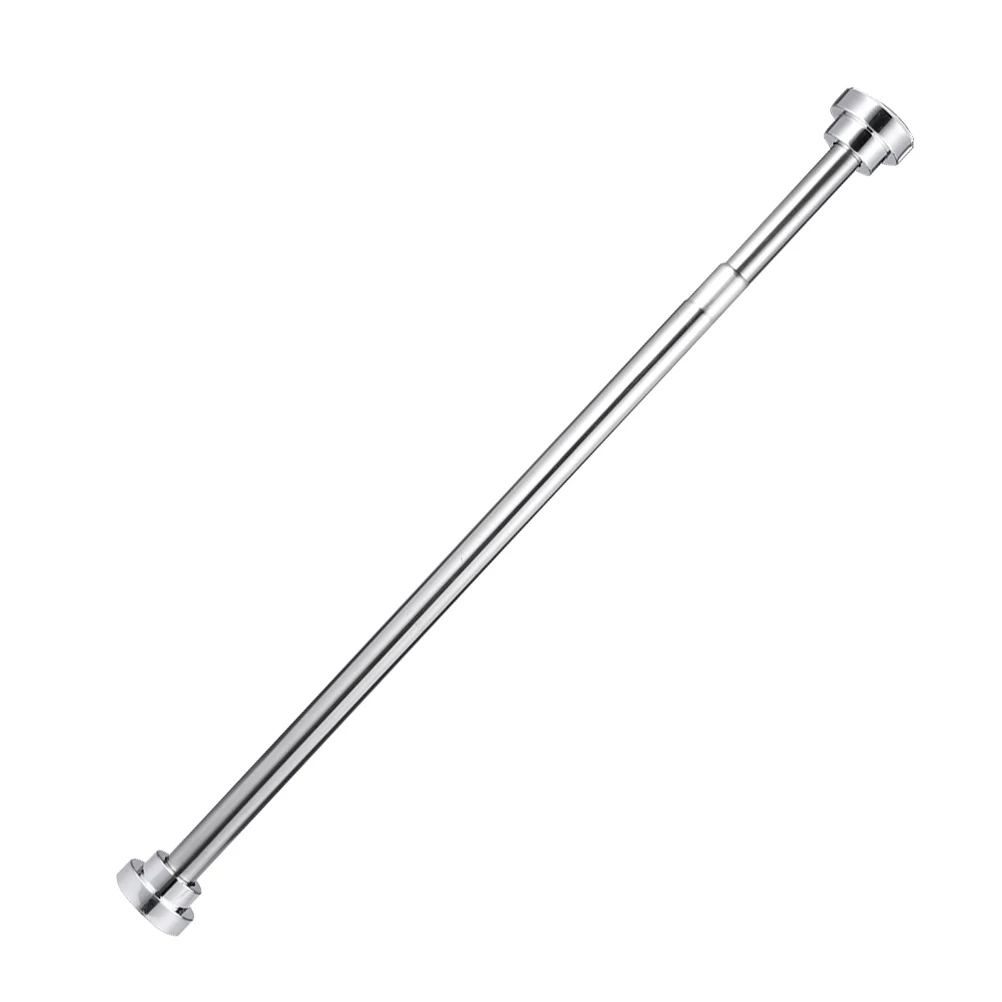 

Telescopic Clothes Drying Rack Shower Curtain Tension Rod Spring Extendable Rail Bar Wardrobe
