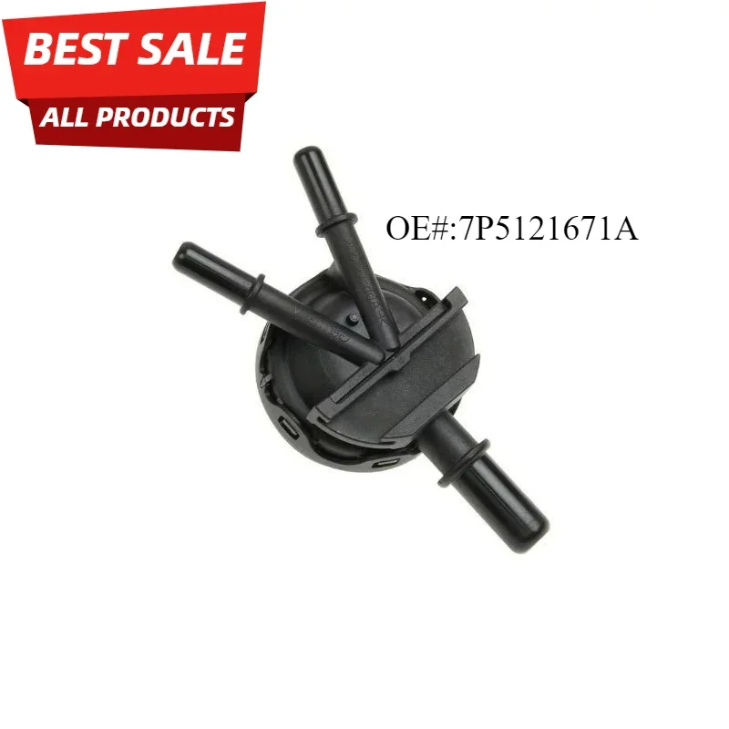 

7P5121671 7P5121671A Expansion kettle exhaust valve (Three way) for Porsche Cayenne Panamera 911 boxster Macan 4.8L 3.6 engine