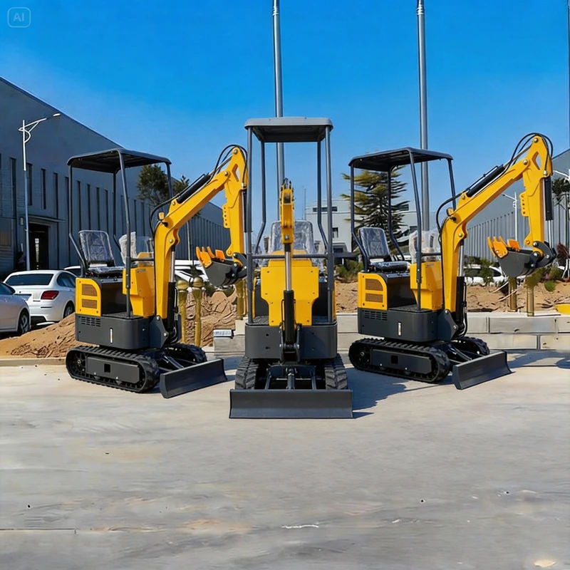 

Customized 1.8Ton Mini Digger Excavator Diesel Hydraulic Europe Mini Pelle Hydraulique Godet Chantier Construction