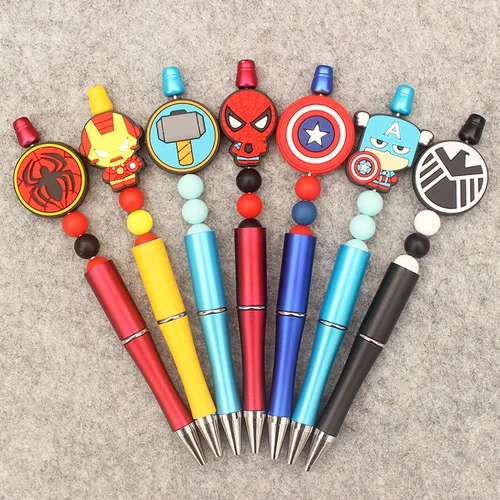 Equipo creativo héroe hombre Logo estilo bolígrafo DIY escuela Hospital estudiante enfermera bolígrafo