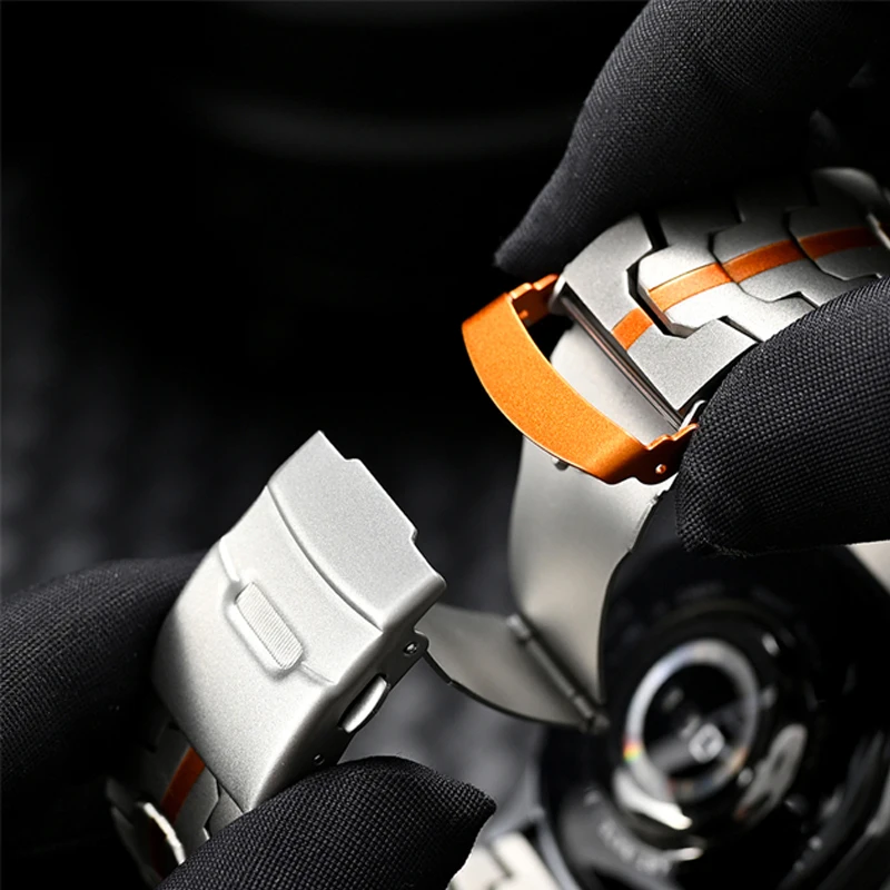 26mm Stainless Steel Strap For Garmin Fenix 9 Pro 8 7X 6X 5X Plus 47mm 51mm EasyFit WatchBand Instinct 2X Solar Tactix7 Quatix7X