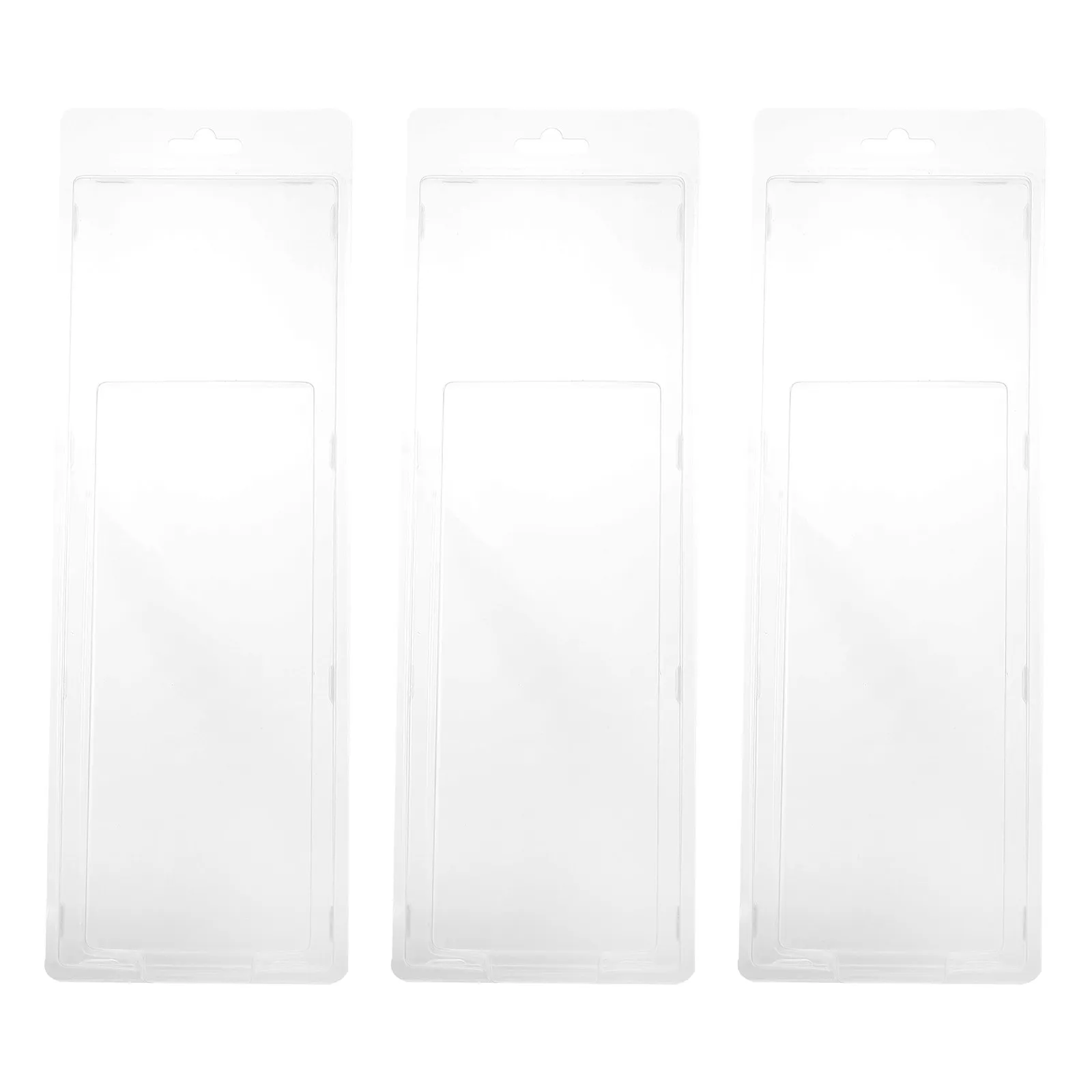 3Pcs Plastic Alloy Car Display Box Car Storage Case Clear Die Cast Blister Pack Clamshell Dustproof Vehicle
