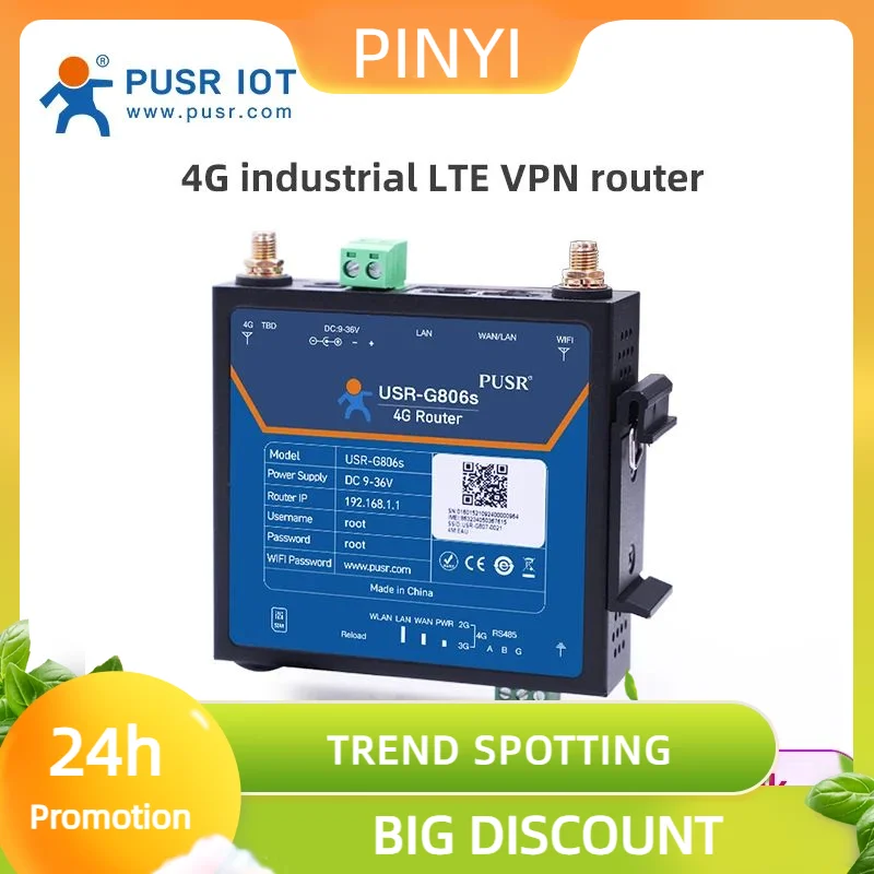 Promotie PUSR Meshtastic Lora Usr G806s 802.11b Rohs 600mbps Outdoor Ce Iot Accessoires Thuis Directe Verkoop