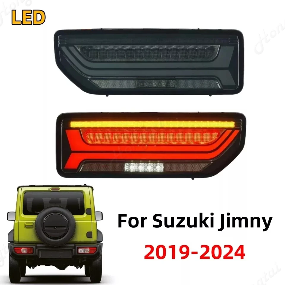 Tail light assembly for Suzuki Jimny 2019 2020 2021 2022-2023 led Rear Light Turn Signal Light Stop Brake Fog Lamp Driving Lamp