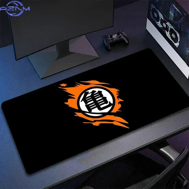 Anime Muscular Master Character Energy Effect Art Print Mouse Pad, Rubber Non-Slip Base, Smooth Surface for Computer Gaming and