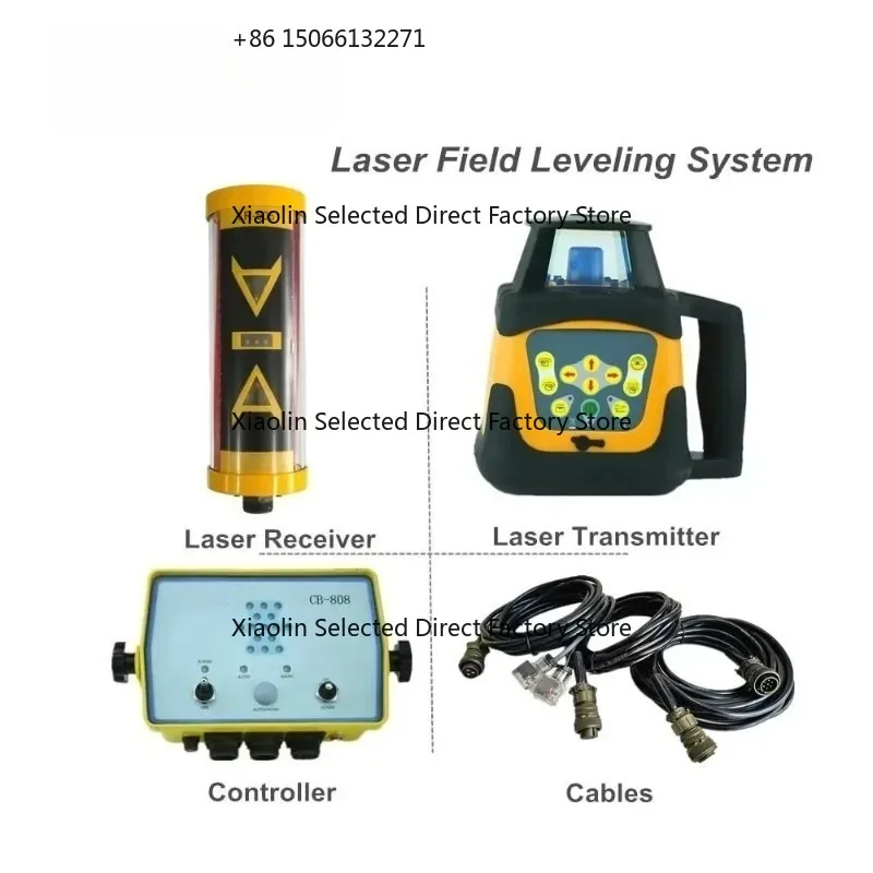 

system 3.5m grader scraper agricultural leveling machine las land leveler with CE certification
