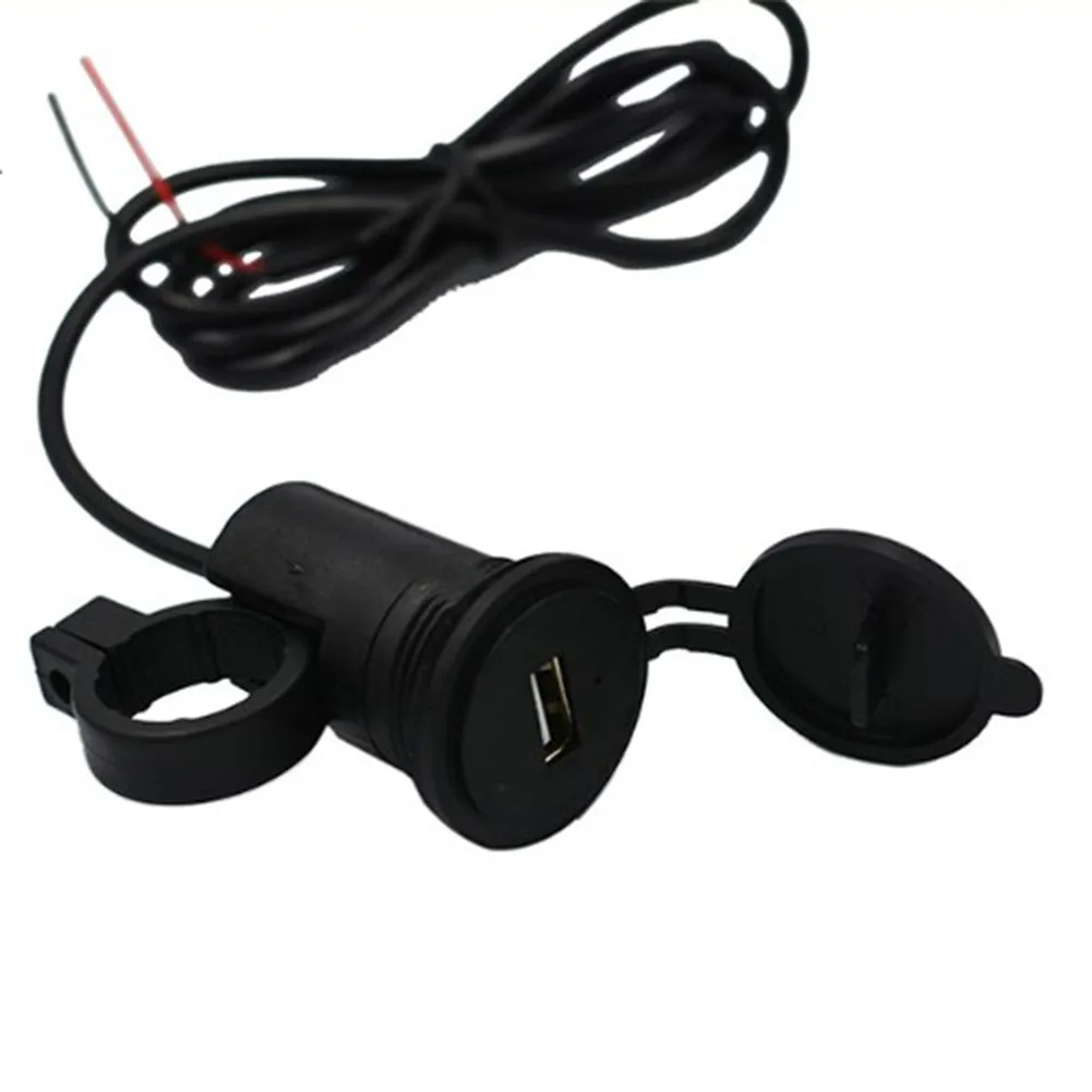 

Зарядное устройство для телефона для мопеда, синее USB-зарядное устройство для мотоцикла, высокопрочный АБС-материал, компактный размер, прямая замена