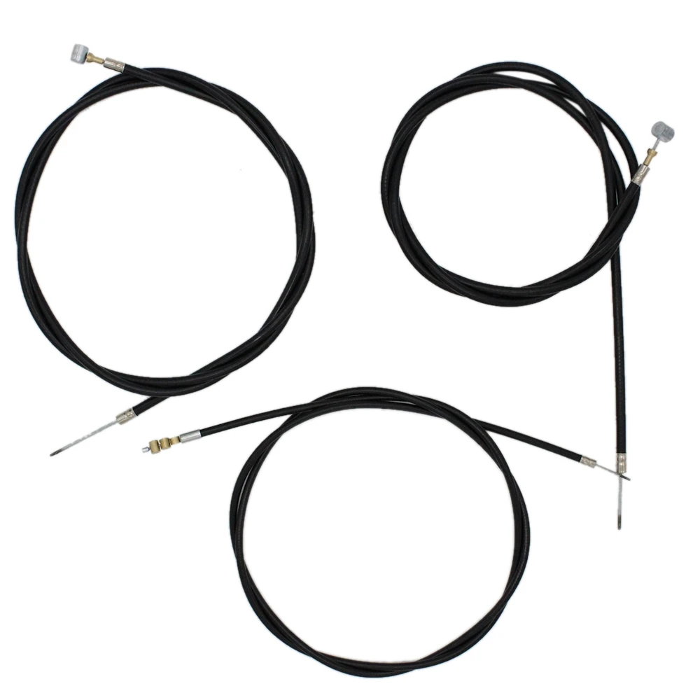 Universal Motorcycle Brake Clutch Throttle Cable Kit Emergency Repair Kit Universal for Dirt Pit Bike Scooter ATV