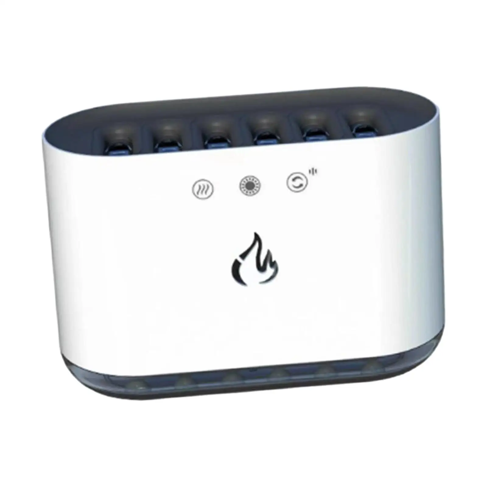 

Ultrasonic Cool Mist Humidifier Fragrances Premium LED Lights Essential Oil Diffuser for Hotel Spa Dining Room Fireplace Desktop