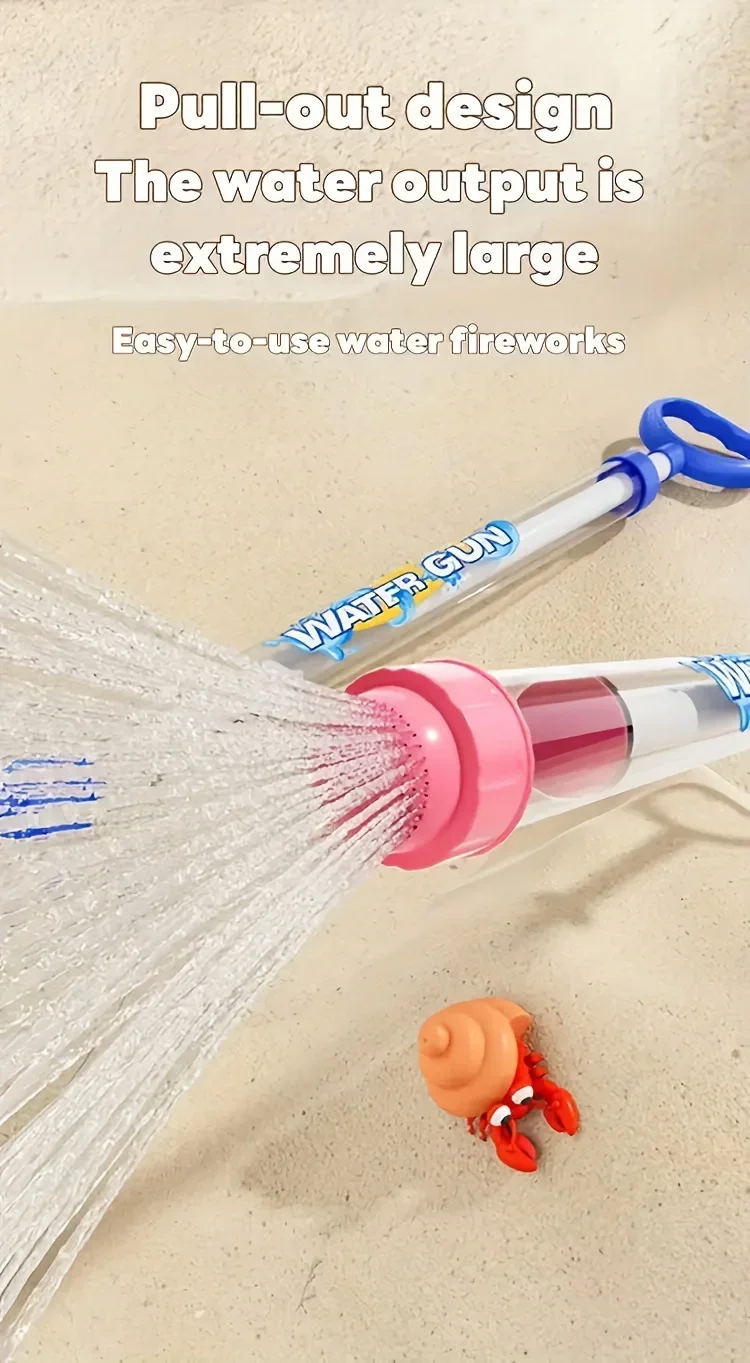 Summer Fireworks Gun Toy Pump Action Water Blaster For Pool Games_voghion.com