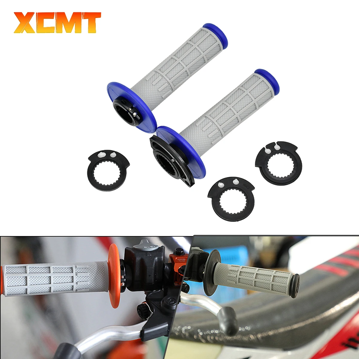 

NEW Handlebar Lock-on Grips Tube For KTM EXC EXC-F SX-F SX-R XC-F XCF-W XC-W Freeride 250F 250 350 450 500 530 2004-2010-2021