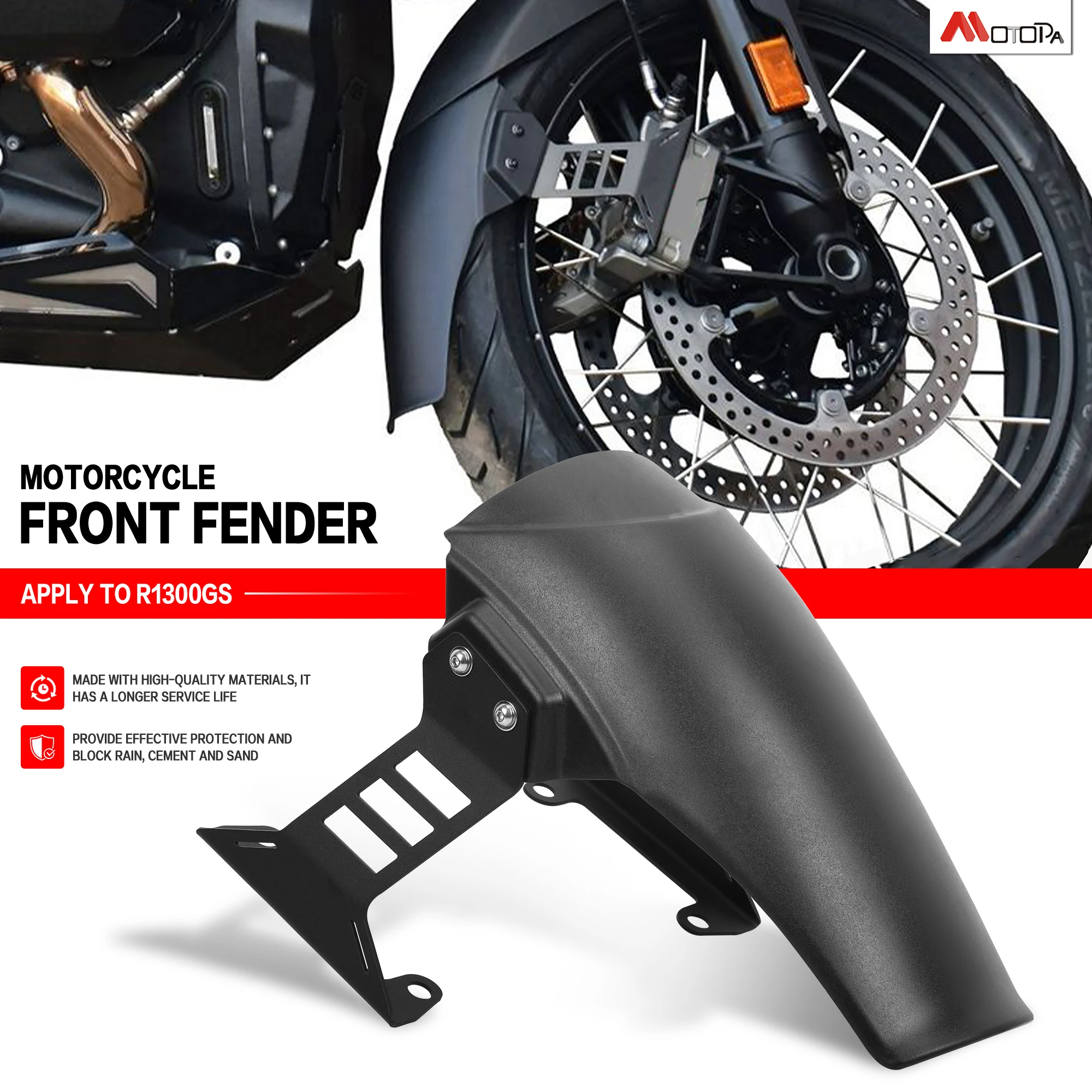 Fender for R 1300GS Extension Protection For BMW R1300GS 1300gs 2023-2025 Front Fender Guard Accessories