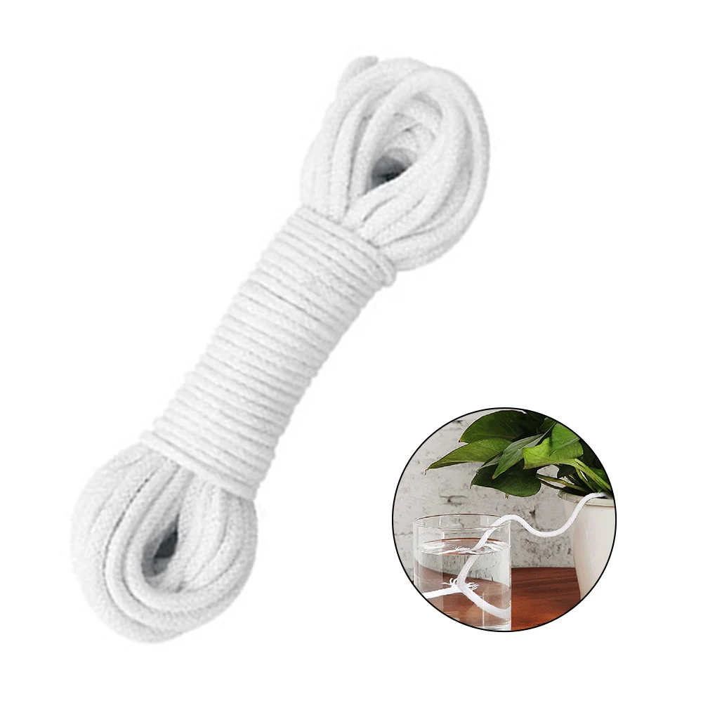 

30/60 Feet Self Watering Cord Cotton Rope For Indoor Potted Plant Self-watering Diy For House Plants Herbs Succulents