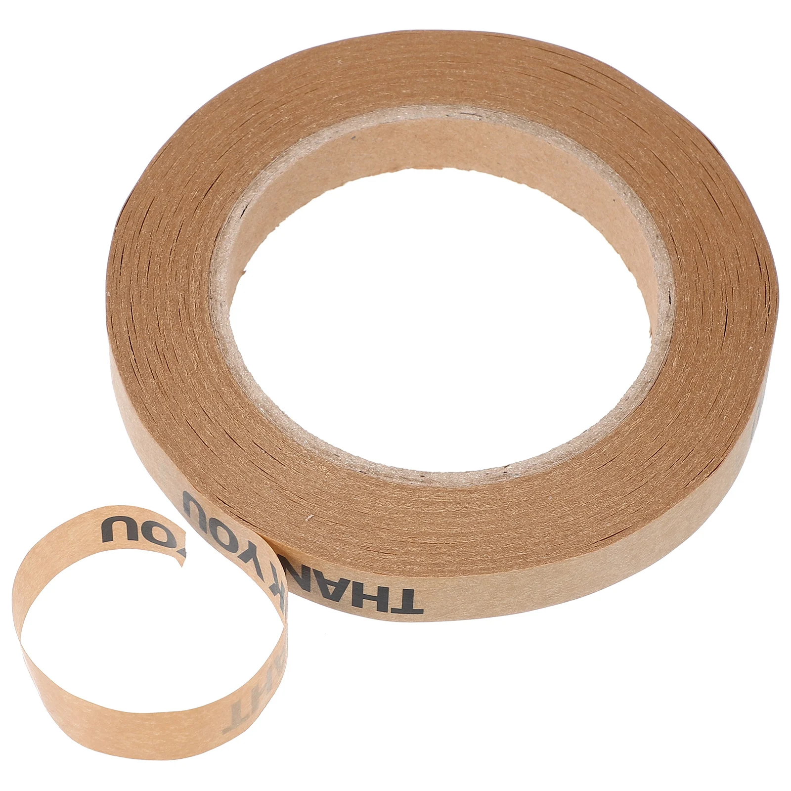 

1 Roll Paper Packing Tape Strong Adhesion Thank You Tape for Small Business Flower Arrangements Packaging Bag Seal