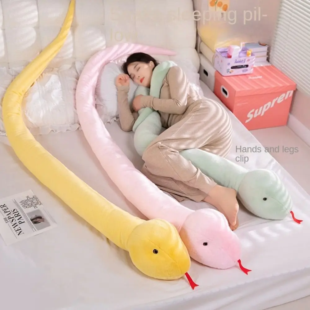 

Plush Year of The Snake Plush Toy Wrap Around Arm Little Snake Snake Stuffed Plush Doll Soft Comfort Snake Animal Doll
