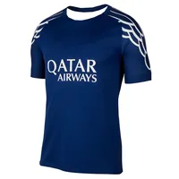 24-25 Men's PSG Fourth Jersey Football Oversized Sports Training 3D Printed T-shirt Paris Football Men Women Short-sleeved Top