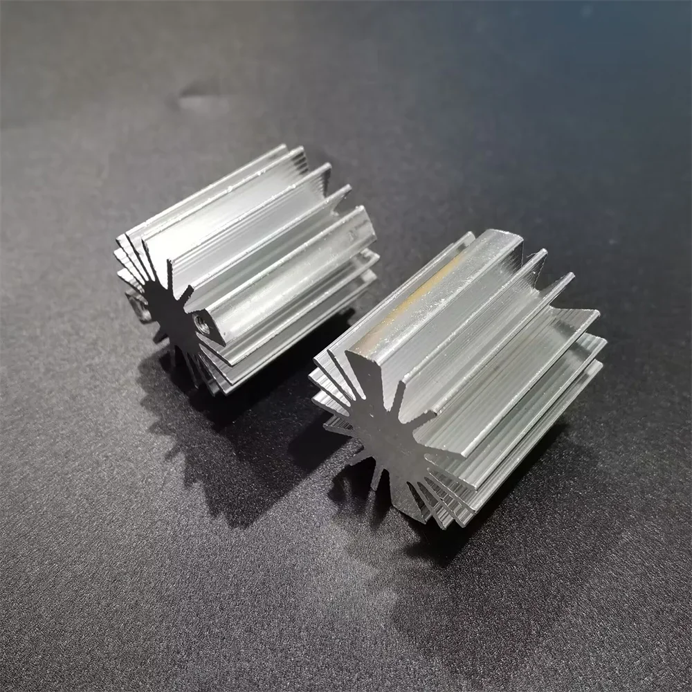 10PCS 28x30mm LED Heatsink Radiator Aluminum 1W 3W 5W Heat Sink Radiator for Household Lamp Radiator Replaceable