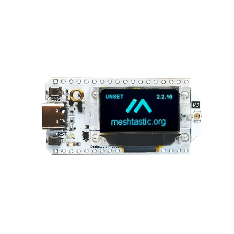 Heltec WiFi LoRa 32 (V3) Dev-board com chip SX1262 e ESP32-S3FN8 OLED, suporte para contador de paxcoador de rede de malha meshtástica Heltec v3