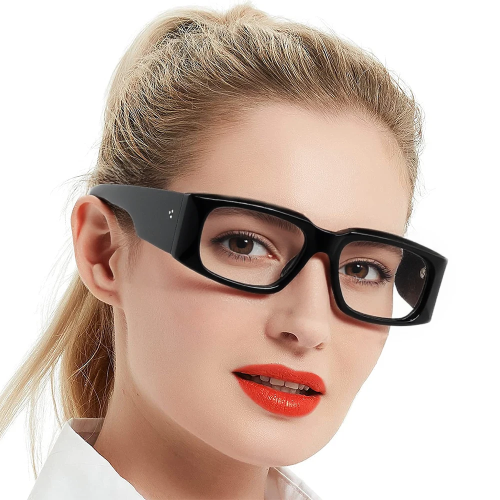 

Fashion Acetate Reading Glasses Women New Square Brand Design Vintage Sunglasses Men Photochromic Lens Prescription Eyegalsses