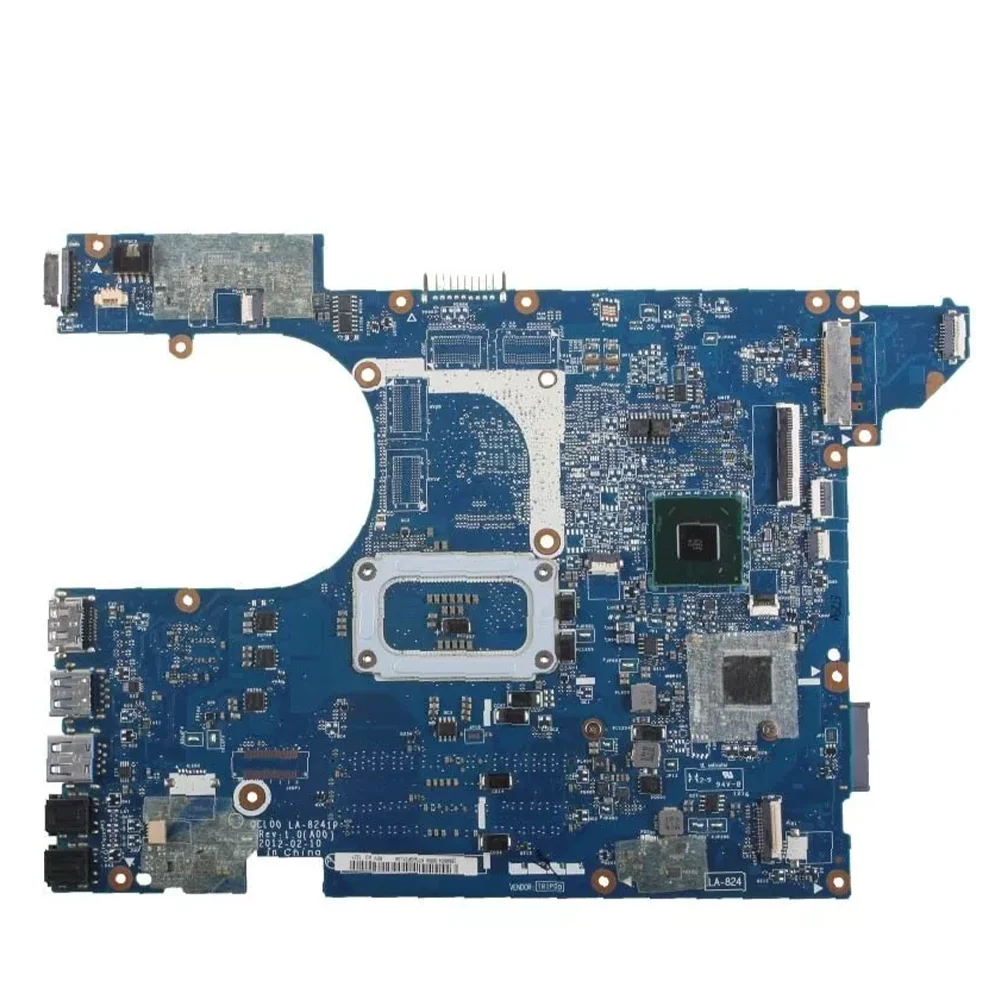 LA-8241P para la placa base del ordenador portátil Dell Inspiron 15R 5520 7520 con GPU: HD7670M 1G HD7730M 2G UMA 0N35X3 04P57C placa base del cuaderno