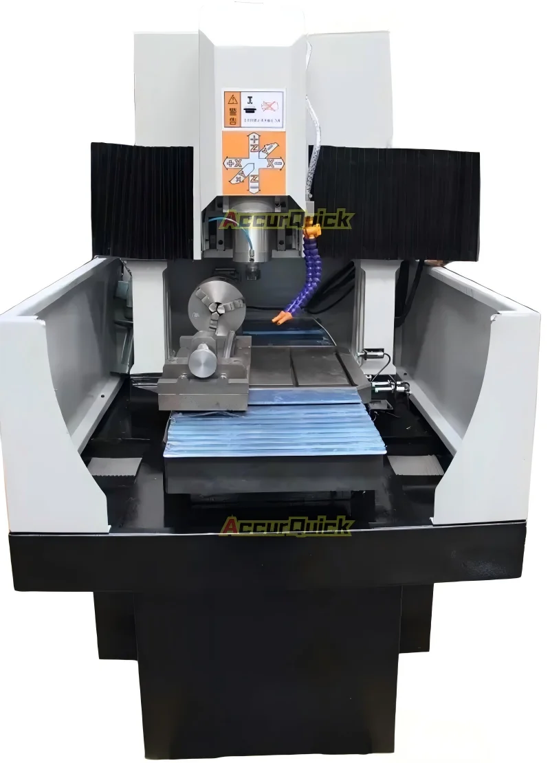 

4050 Milling Metal Aluminum Iron Mould CNC Router Engraver Cylinder CNC Engraving Machine