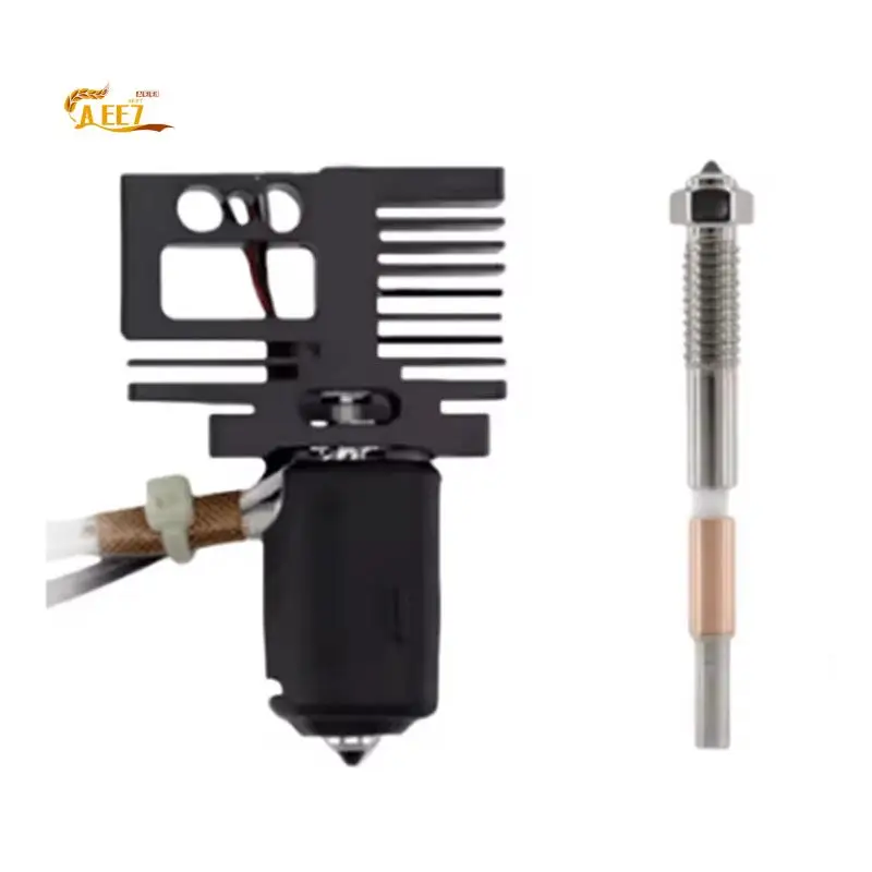 AEE7-Hot End Set For QIDI Q2 Q2 Combo 3D Printer Bimetallic Quick Replacement Nozzle 0.4Mm For QIDI Q2 Hotend