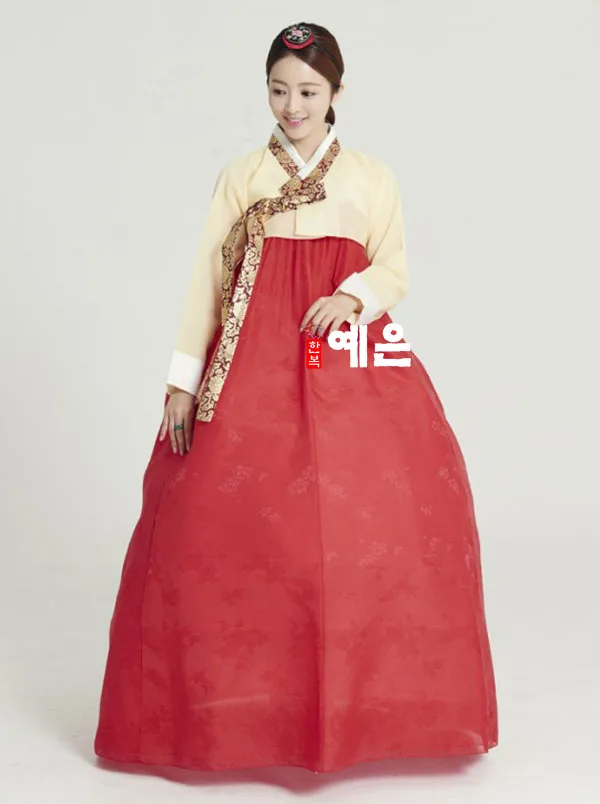 Women's Hanbok Dress Custom Made Korean Modern Woman Hanbok High Waist Hanbok Elegant Traditional Hanbok Temperament