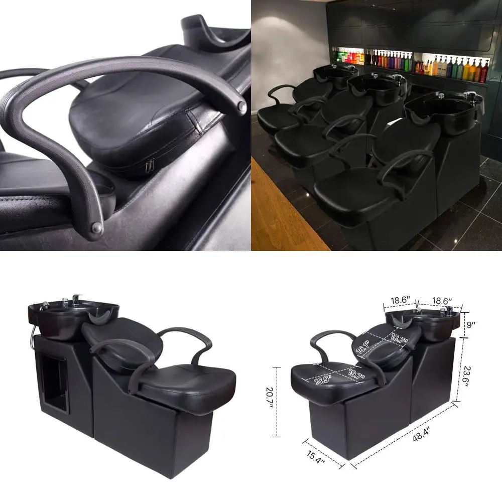 

АБС-пластик, чаша для шампуня с обратной промывкой, станция для раковины для парикмахерских и спа-оборудования