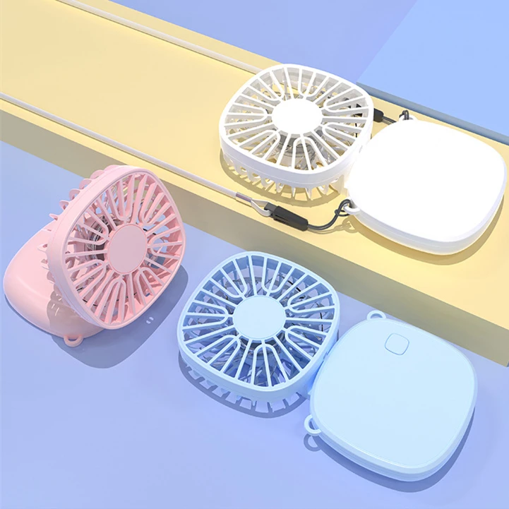 

Portable Hanging Neck Fan Portable Bladeless Hanging Neck Rechargeable Air Cooler 3 Speed Mini Summer Sports Cooling Fans