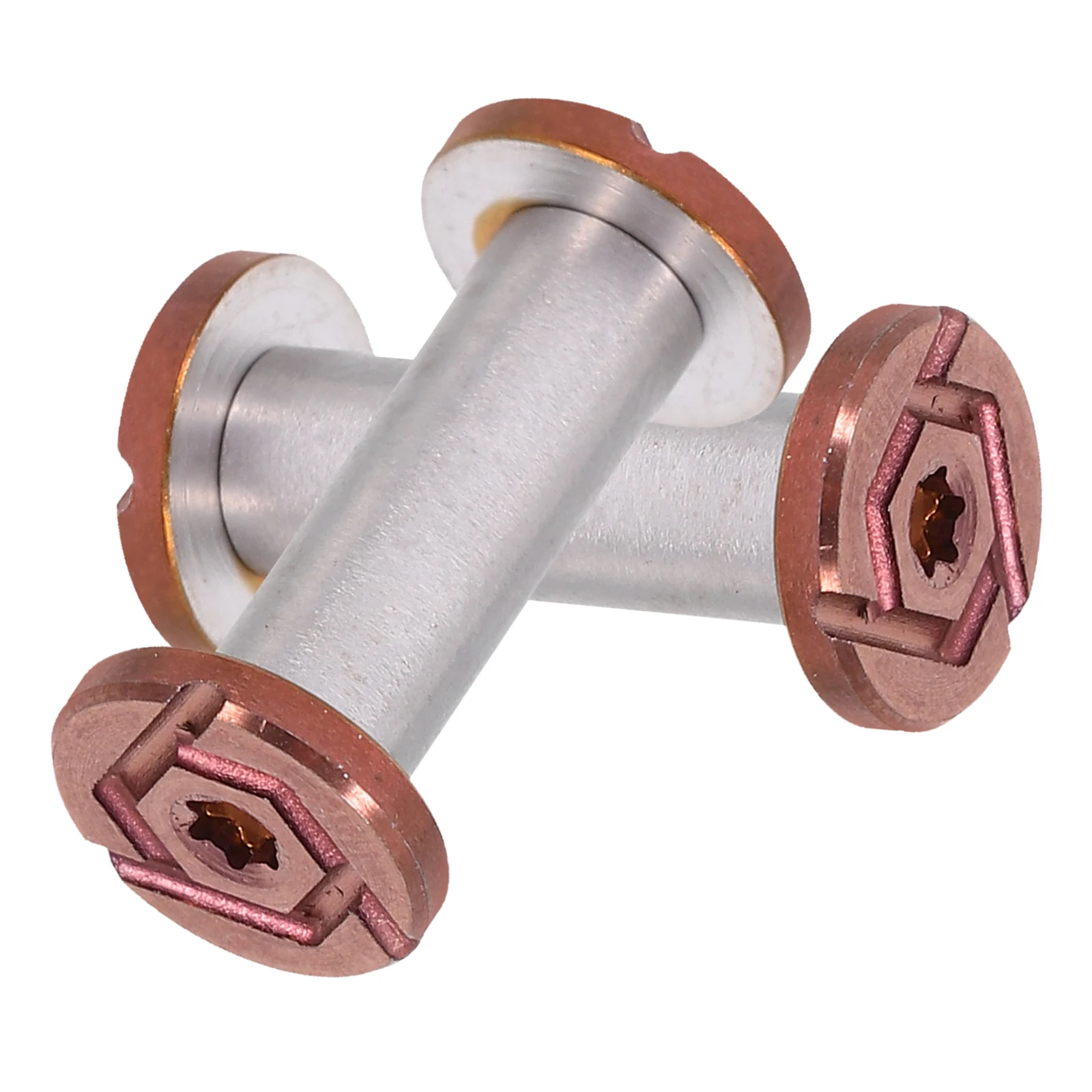 2pcs Stainless Steel Knife Handle Screws Flat Head Binding Rivets For Diy Handle Assembly Locking Fasteners Cutlery Repair Tools