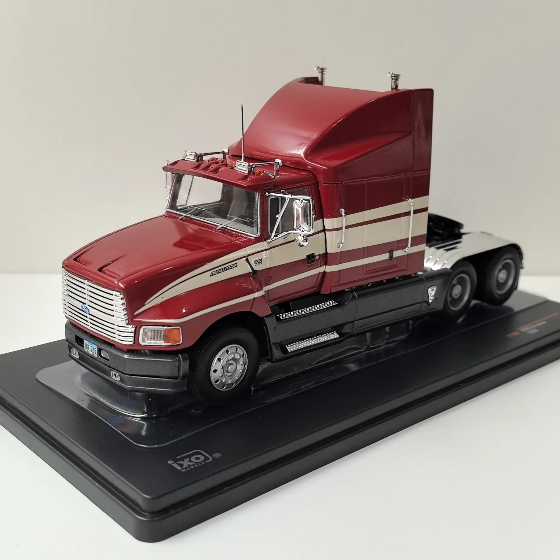 Литой под давлением IXO масштаб 1:43 Ford Aeromax 1990 Ford, модель автомобиля из сплава, Коллекционная игрушка, подарок, сувенир, украшение для дисплея