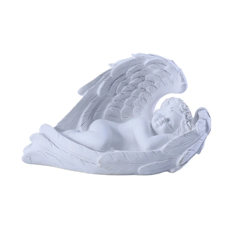 

Cherub Statue Resin Catholic Church Utensils Decoration Christmas Birthday Gift Religious Orthodox Decor