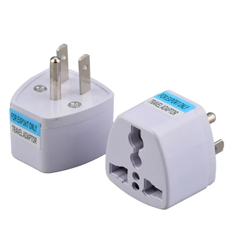 Universal Power Plug Converter - European AU EU To US UK Electrical Plug Adaptor for Travel in USA Israel Brazil Japan Korea