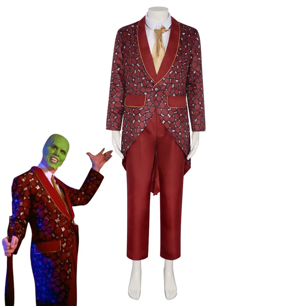 

Костюм для косплея «Красный костюм Стэнли» из фильма, трансформируемый в универсальный костюм монстра, женский, для ролевых игр, трансграничный, Fas...