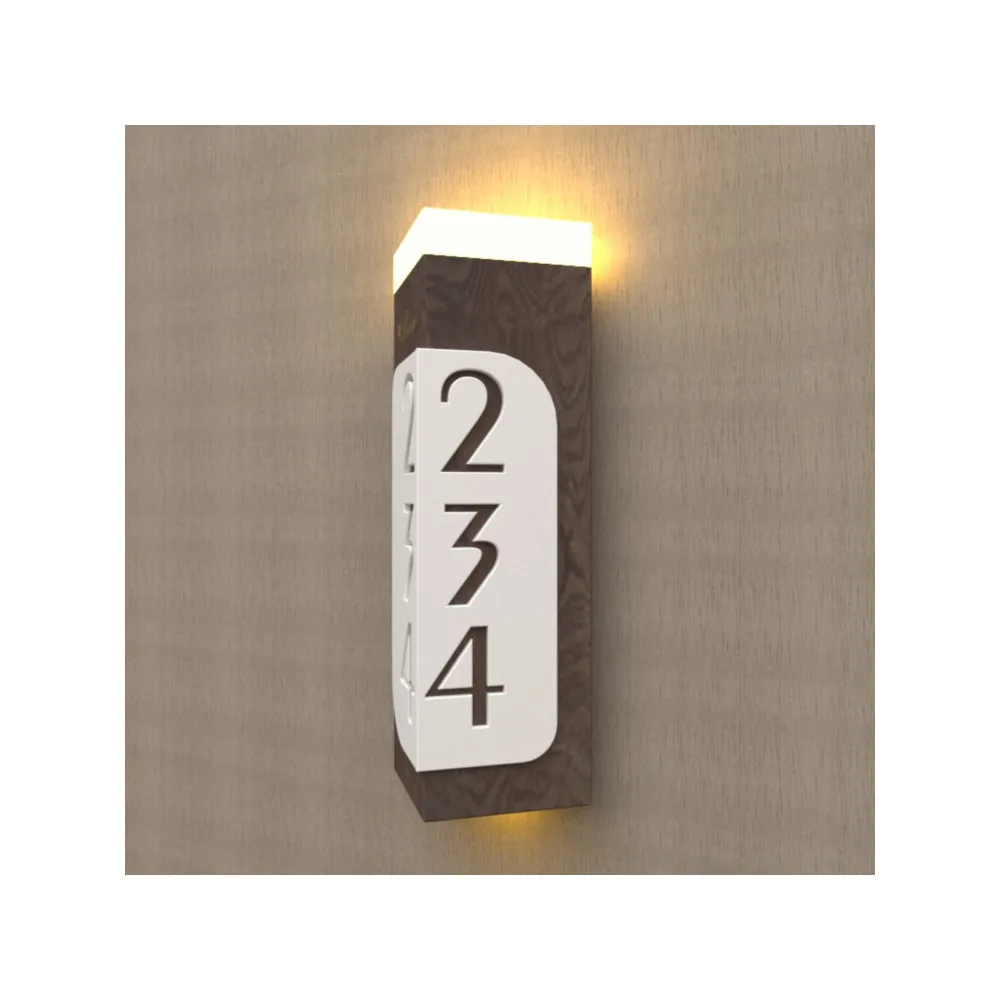 Simple hotel electronic house number office house number LED house number