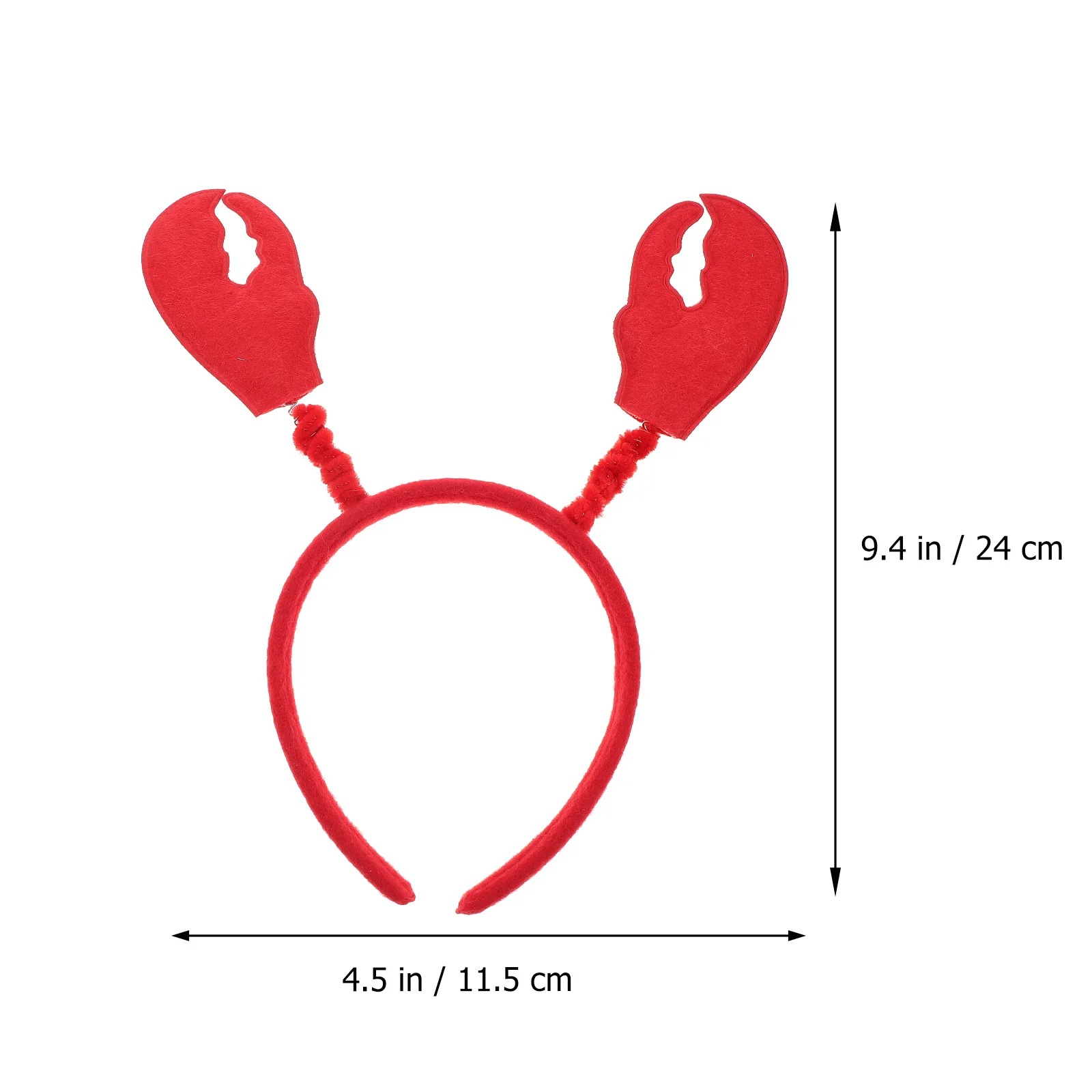 1 Zestaw Ozdób do Włosów z Motywem Kraba, Dekoracja Okularów, Akcesoria na Przyjęcia dla Dzieci, Uroczy Strój Zwierzęcy, Zabawna i Świąteczna Atmosfera