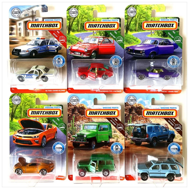 Carros em Miniatura Matchbox Volkswagen 70º Aniversário Origem Japão GGF12 Karmann Ghia Beetle Golf GTI MK1 Civic Type R Coleção