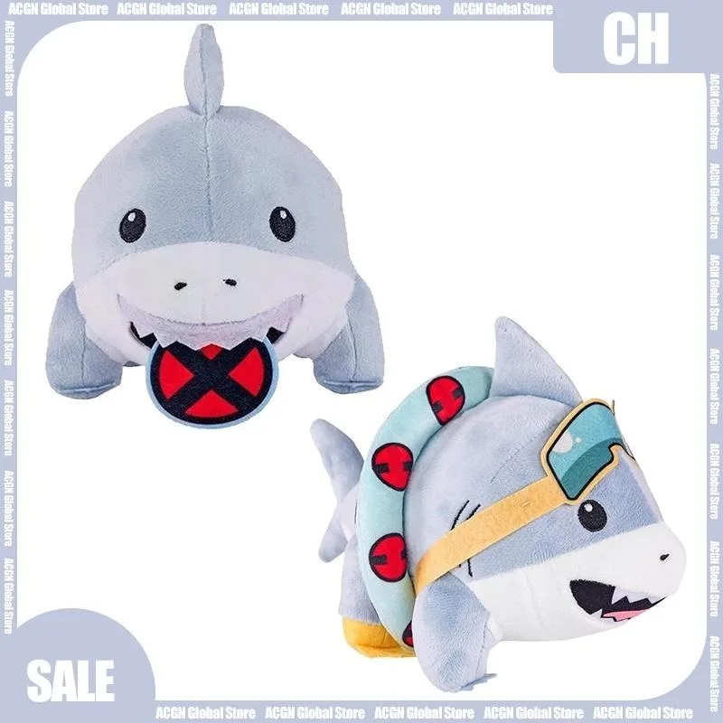 Jeff The Land Shark Plush Toy Cartoon Cute Shark Online Star Soft Stuffed Animal Home Decoration Pillow Dolls Toy Children Gift