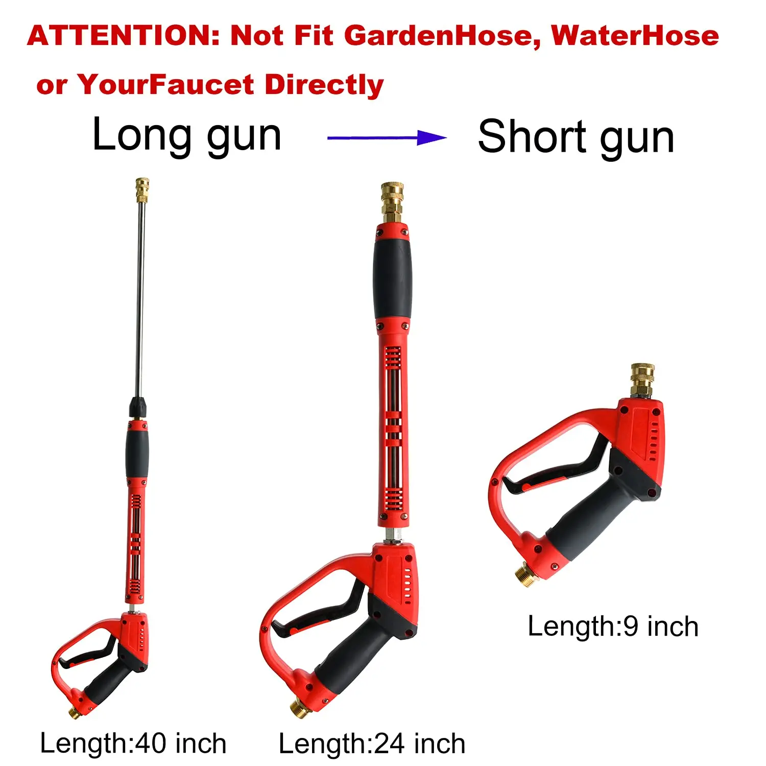 High Pressure Washer Tool 1/4